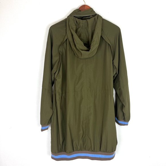 Free People Windswept Hooded Jacket Green Size Small - Picture 8 of 13